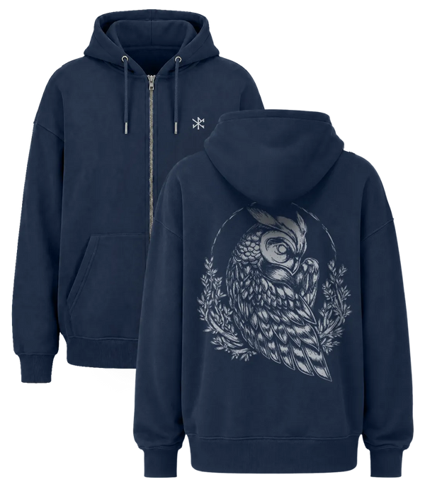 L'esprit du Hibou | Veste zippée