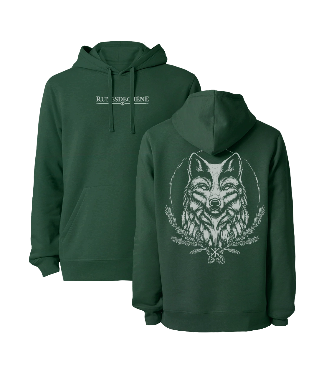 L'esprit du loup | Sweatshirt à capuche