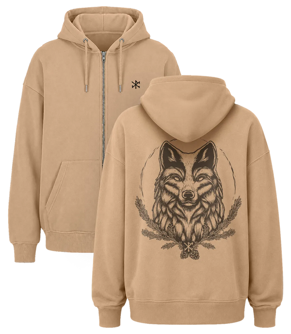 L'esprit du loup | Veste zippée