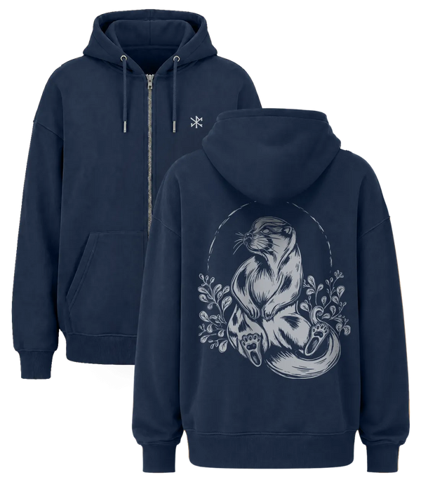 L'esprit de la loutre | Veste zippée