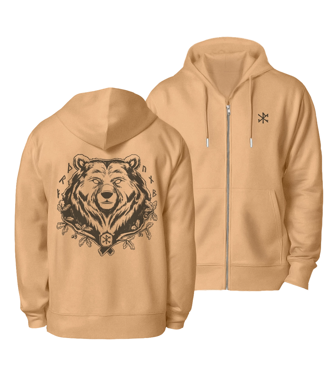 L'esprit de l'ours | Veste zipée