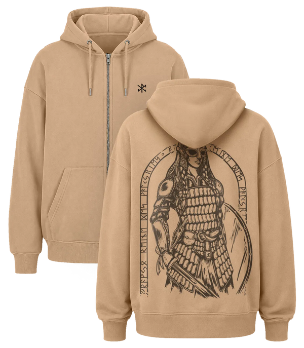 Skjaldmö | Veste zippée