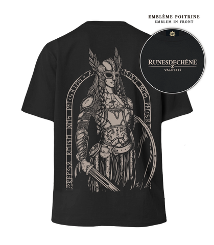 Valkyrie | T-shirt oversized Recto-Verso