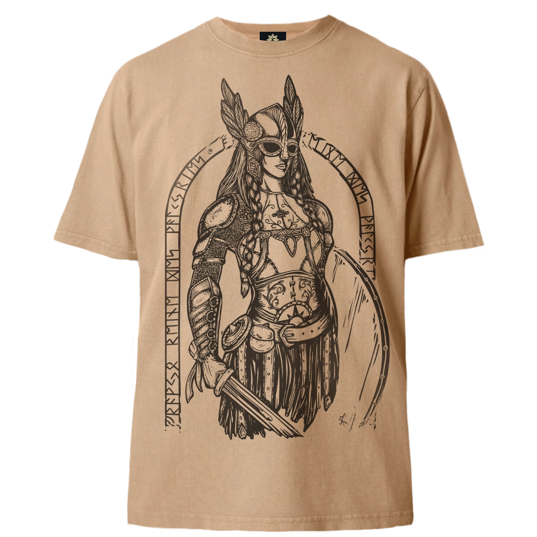 Valkyrie | Lourd T-shirt unisexe
