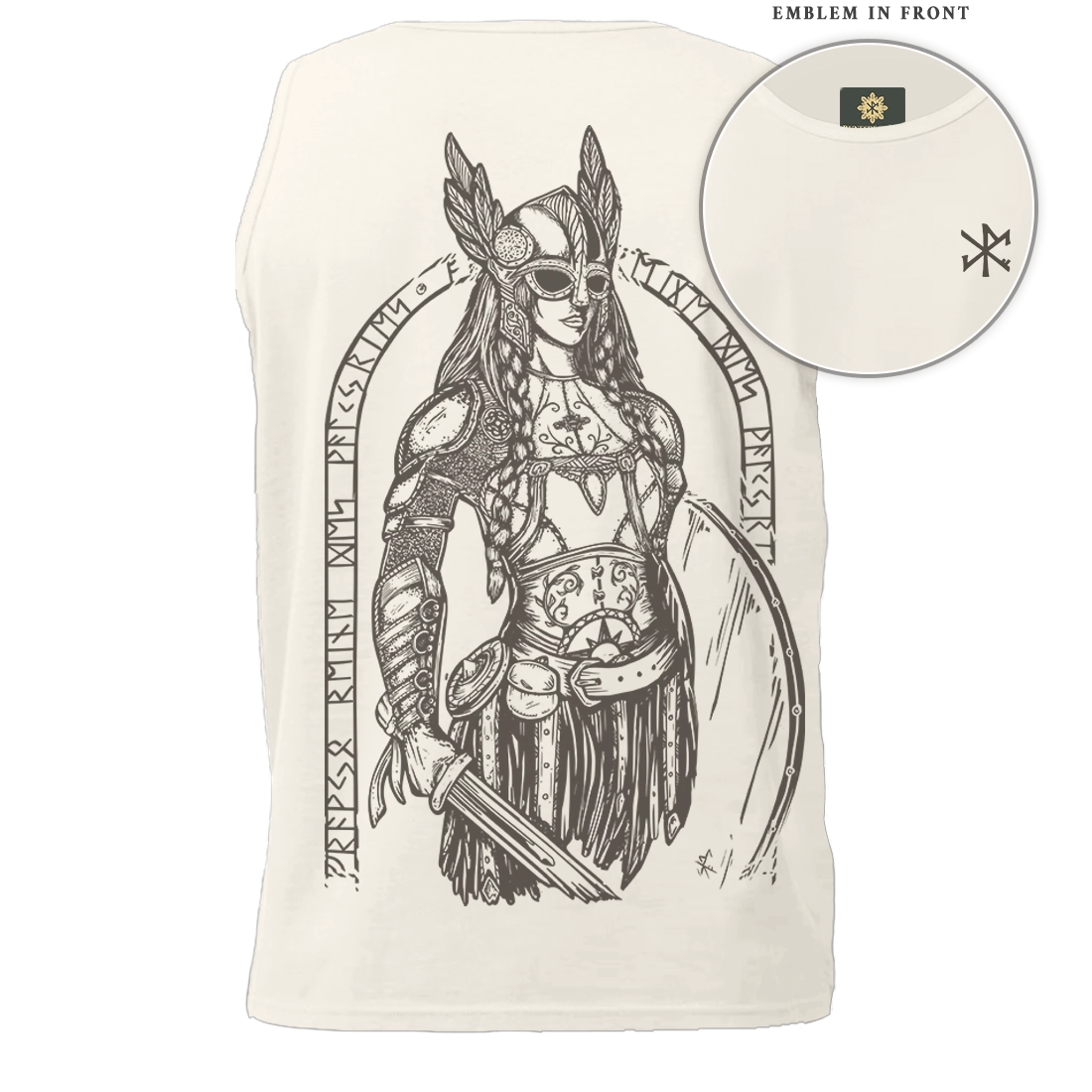 Valkyrie | Débardeur homme Recto-Verso