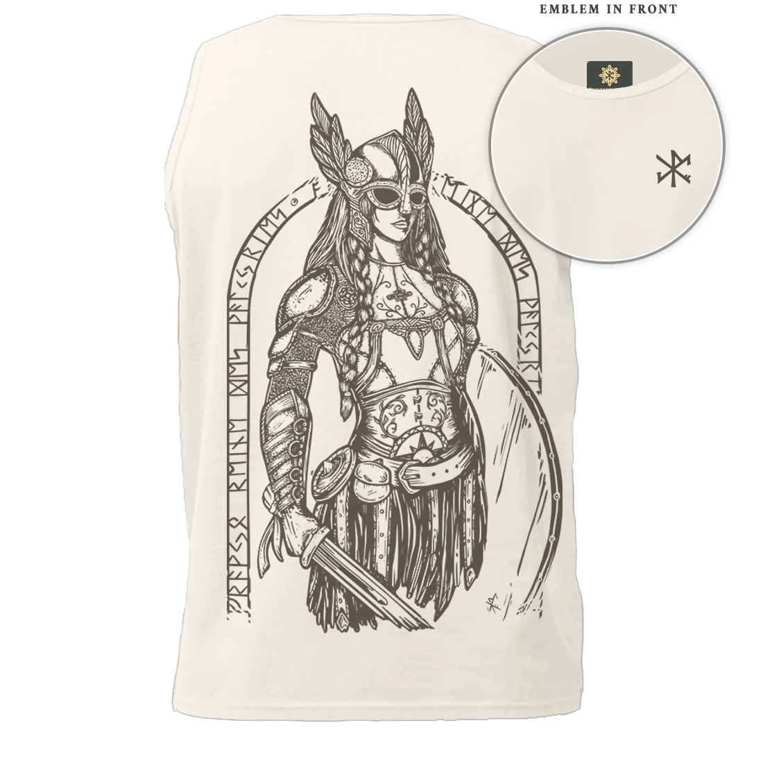 Valkyrie | Débardeur homme Recto-Verso