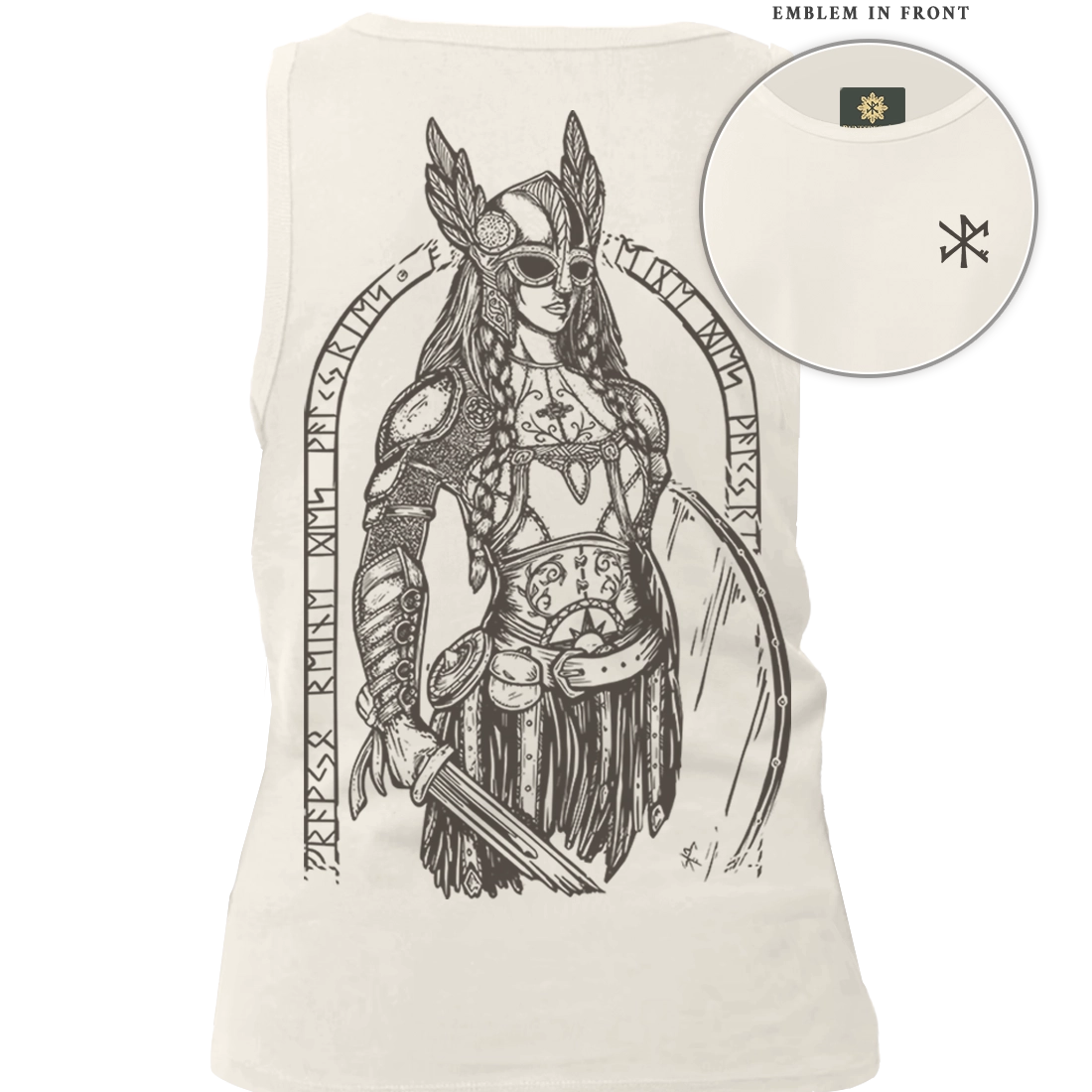 Valkyrie | Débardeur femme Recto-Verso
