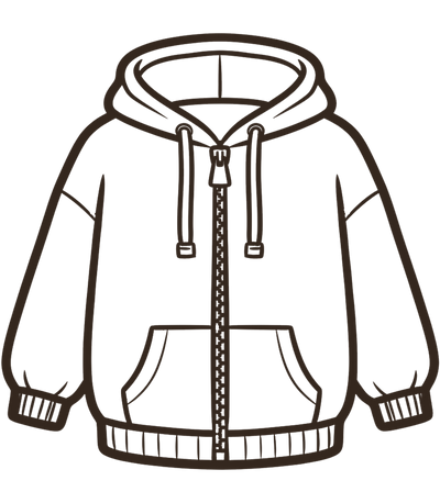 Vestes zippées