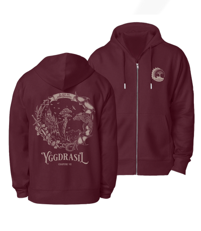 La cité des 1000 dragons | Veste zippée officielle Yggdrasil 2026