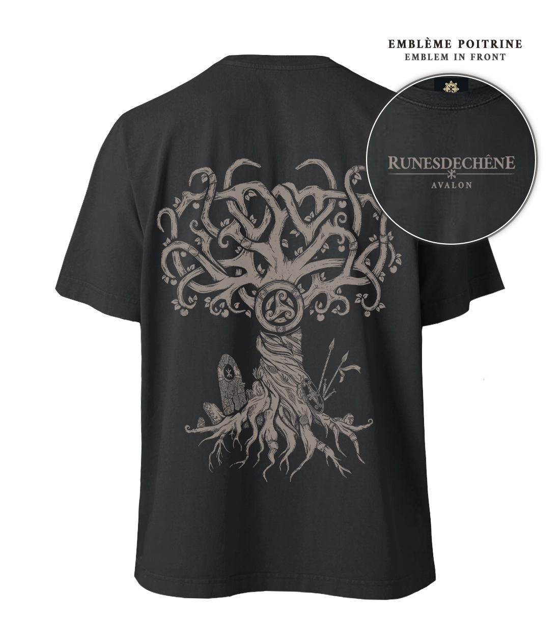 Avalon | T-shirt oversized Recto-Verso