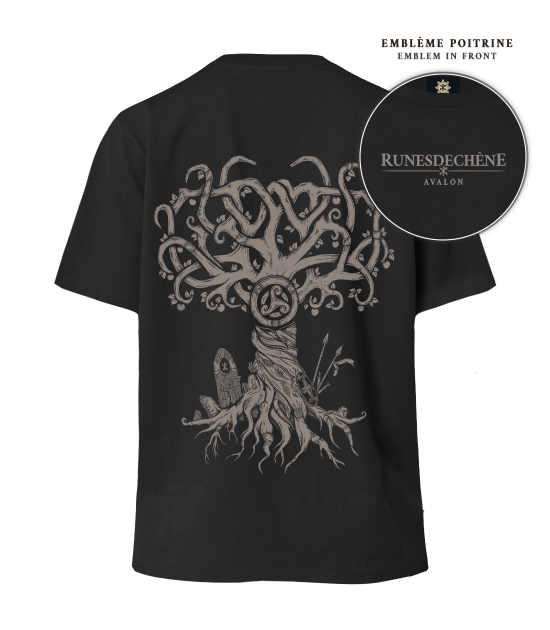 Avalon | T-shirt oversized Recto-Verso