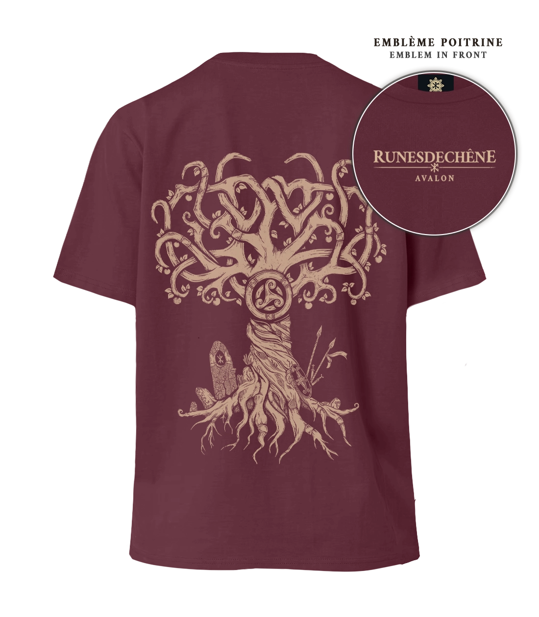 Avalon | T-shirt oversized Recto-Verso