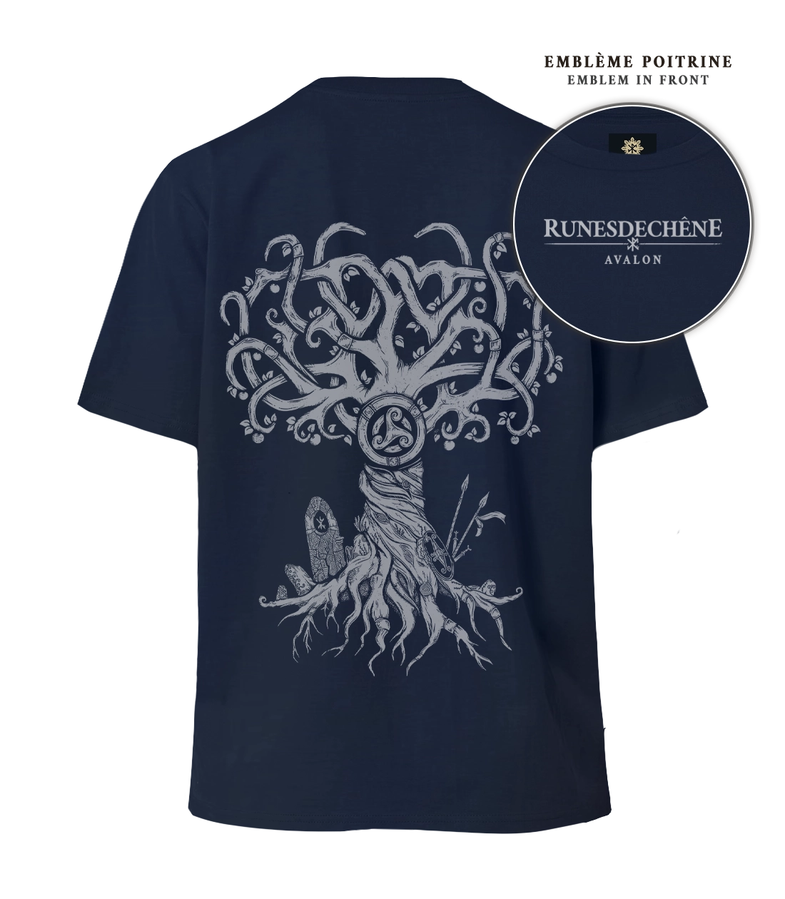 Avalon | T-shirt oversized Recto-Verso