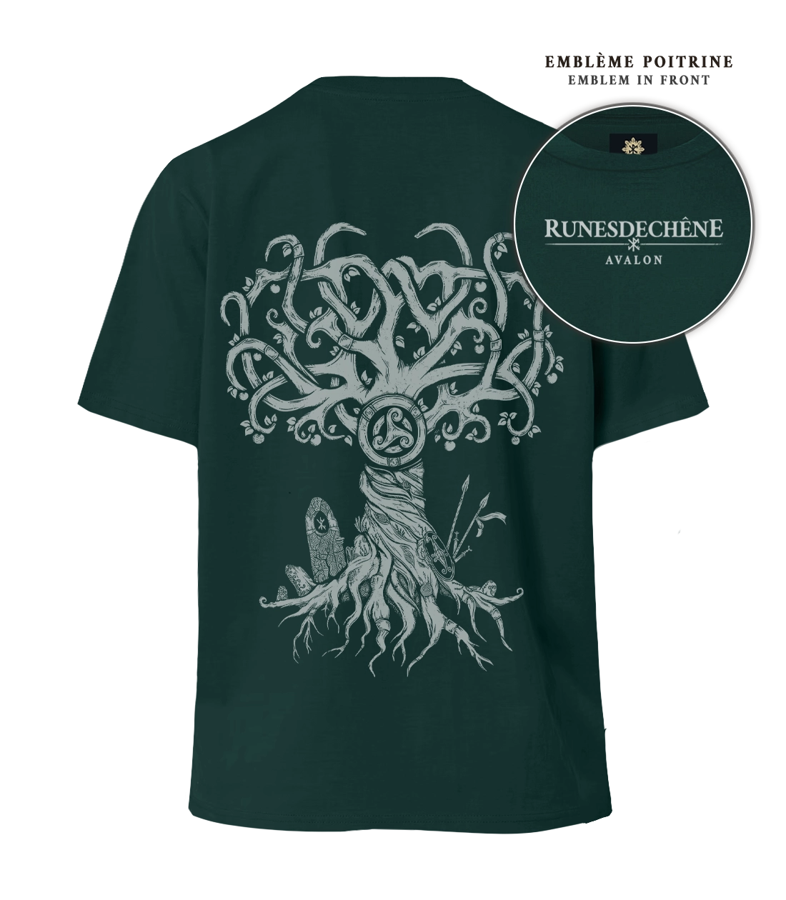Avalon | T-shirt oversized Recto-Verso