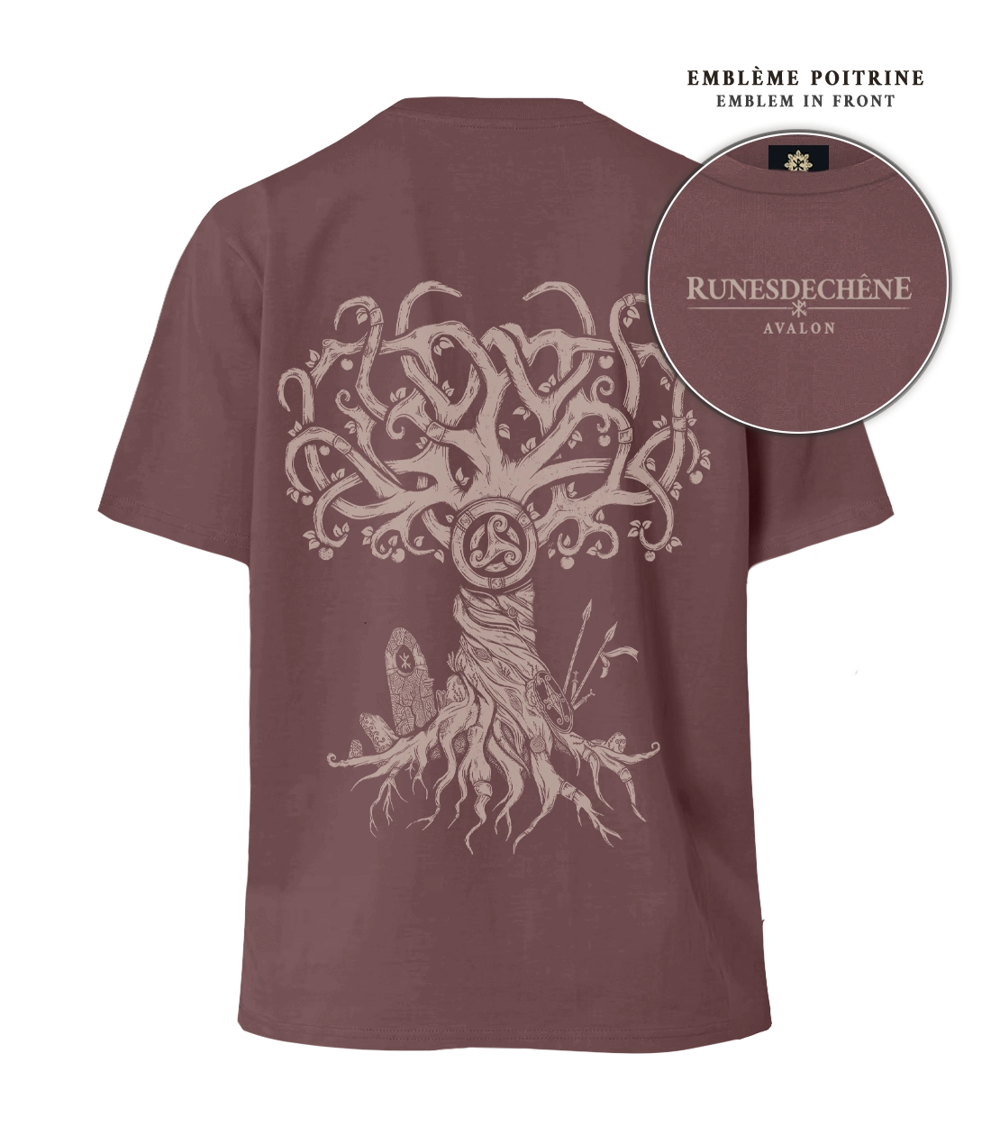Avalon | T-shirt oversized Recto-Verso