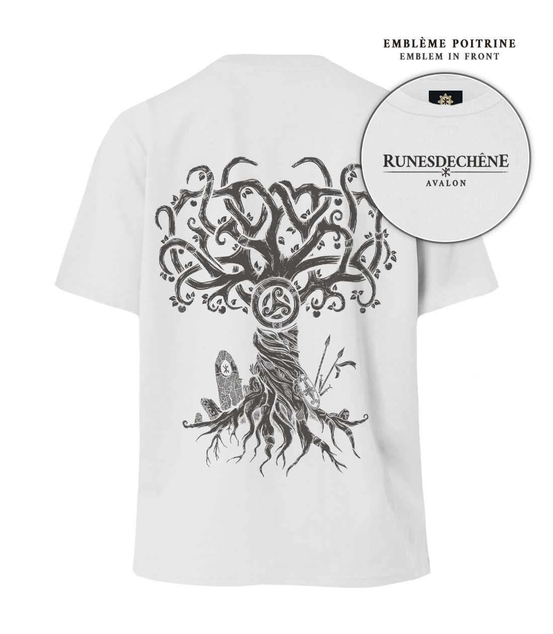Avalon | T-shirt oversized Recto-Verso