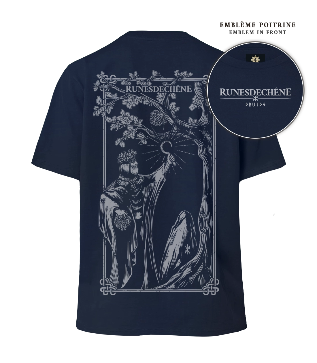 Druide | T-shirt oversized Recto-Verso
