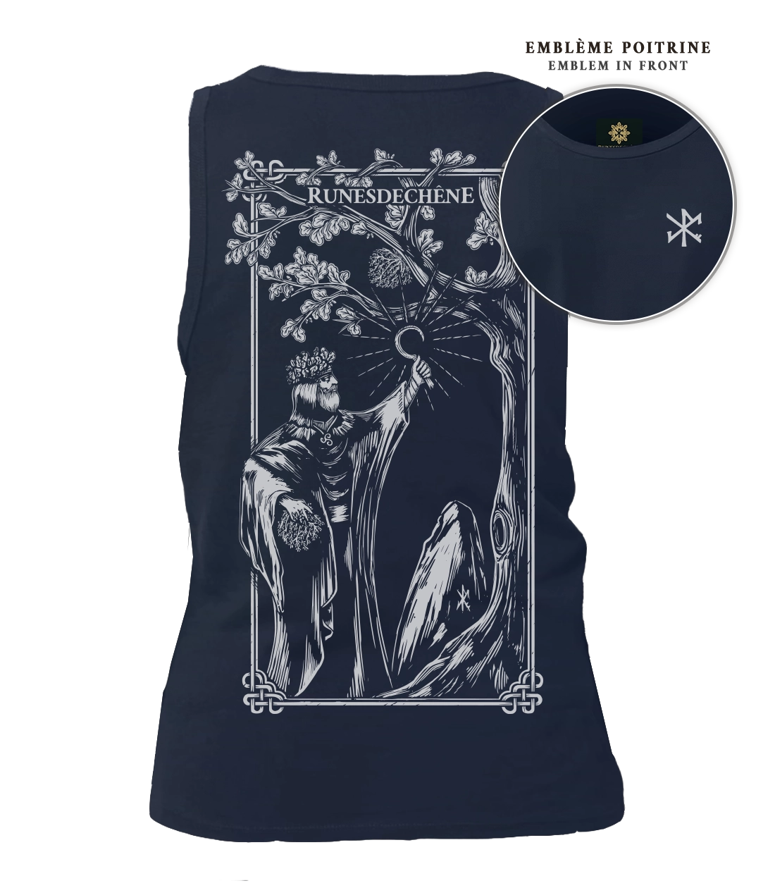 Druide | Débardeur femme Recto-Verso