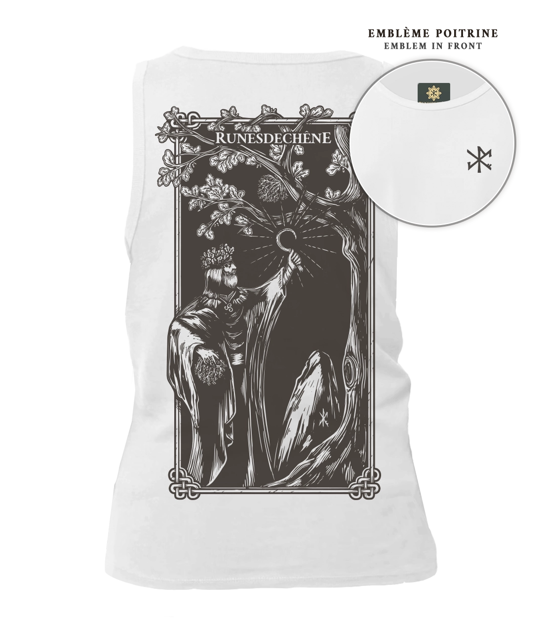 Druide | Débardeur femme Recto-Verso