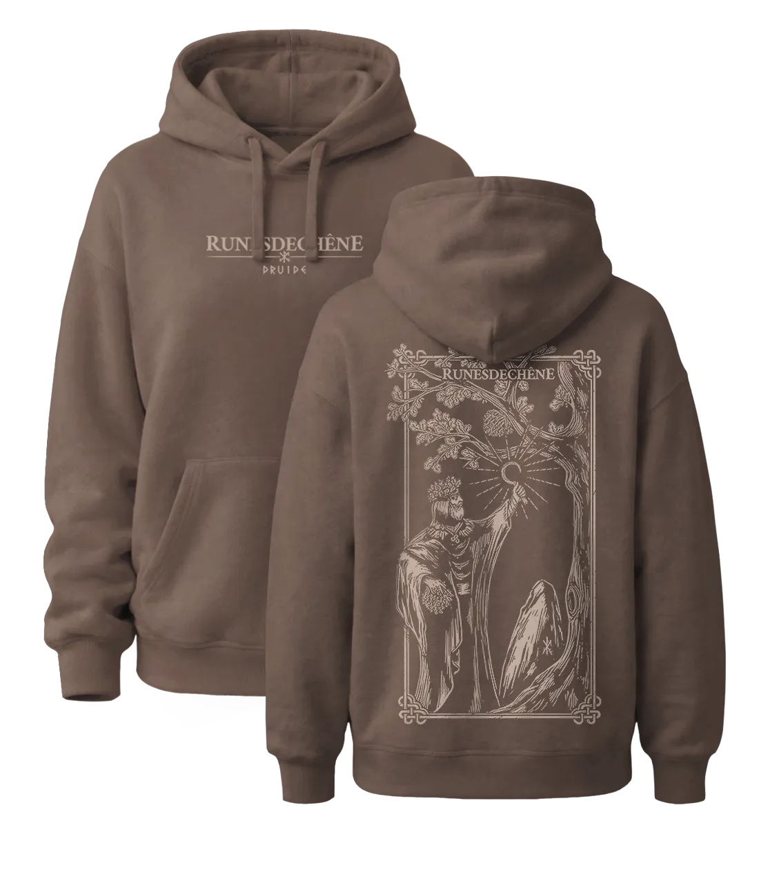 Druide | Sweatshirt à capuche