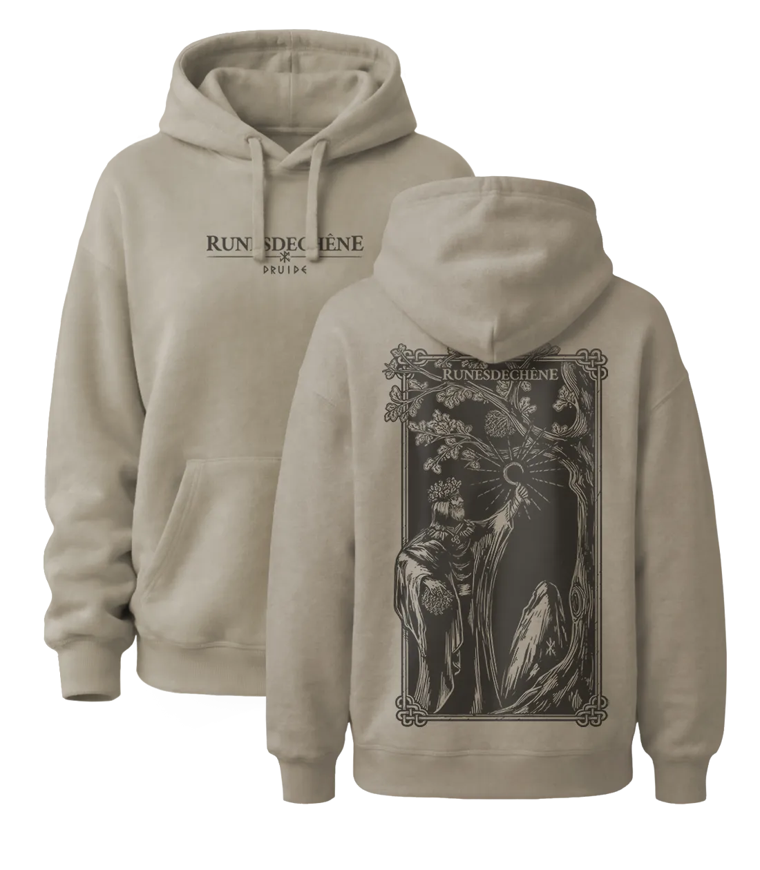 Druide | Sweatshirt à capuche