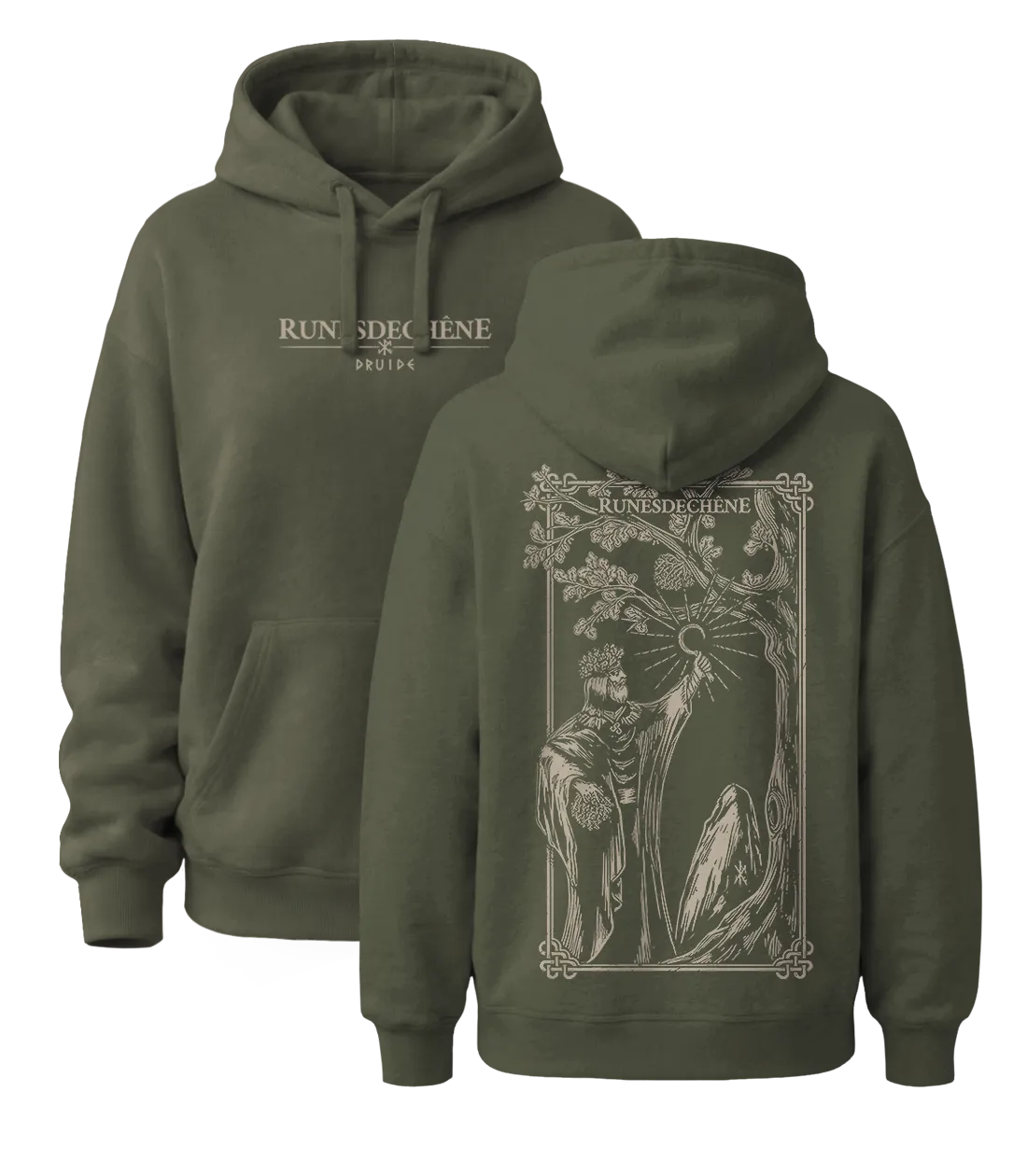 Druide | Sweatshirt à capuche