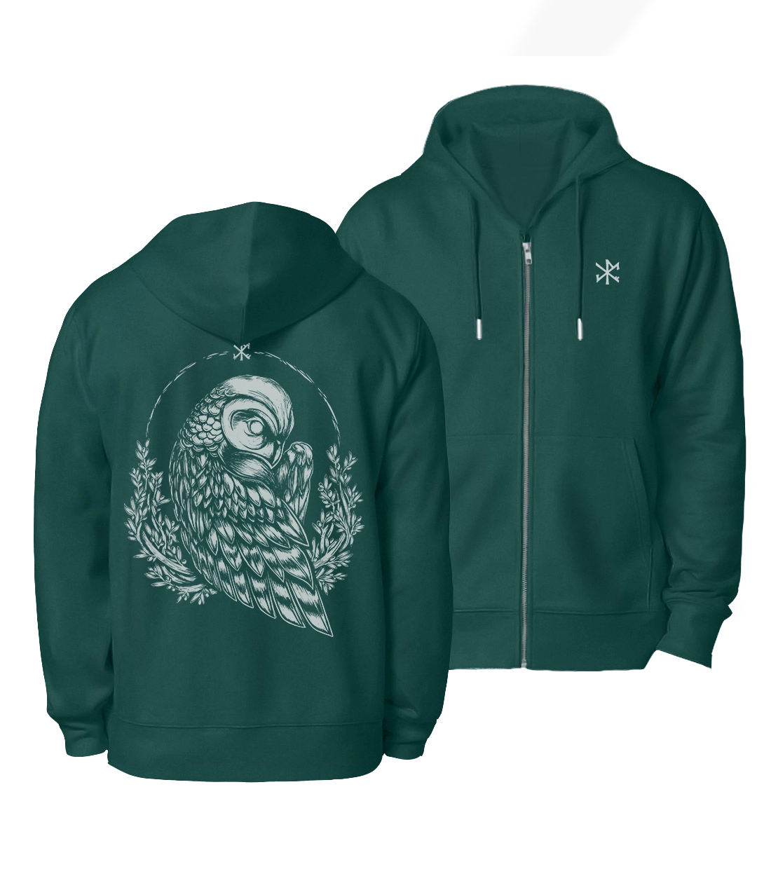 L'esprit du Hibou | Veste zippée