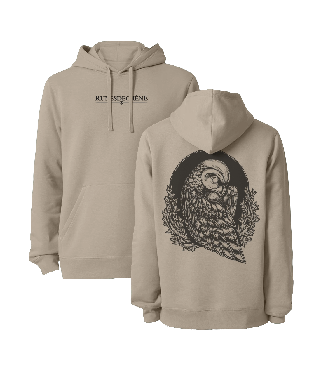 L'esprit du Hibou | Sweatshirt à capuche
