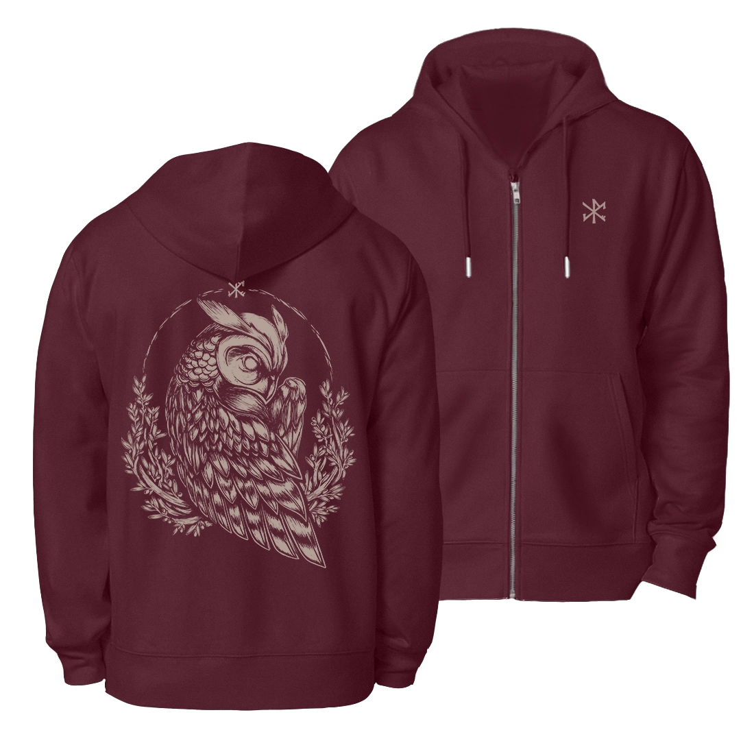 L'esprit du Hibou | Veste zippée