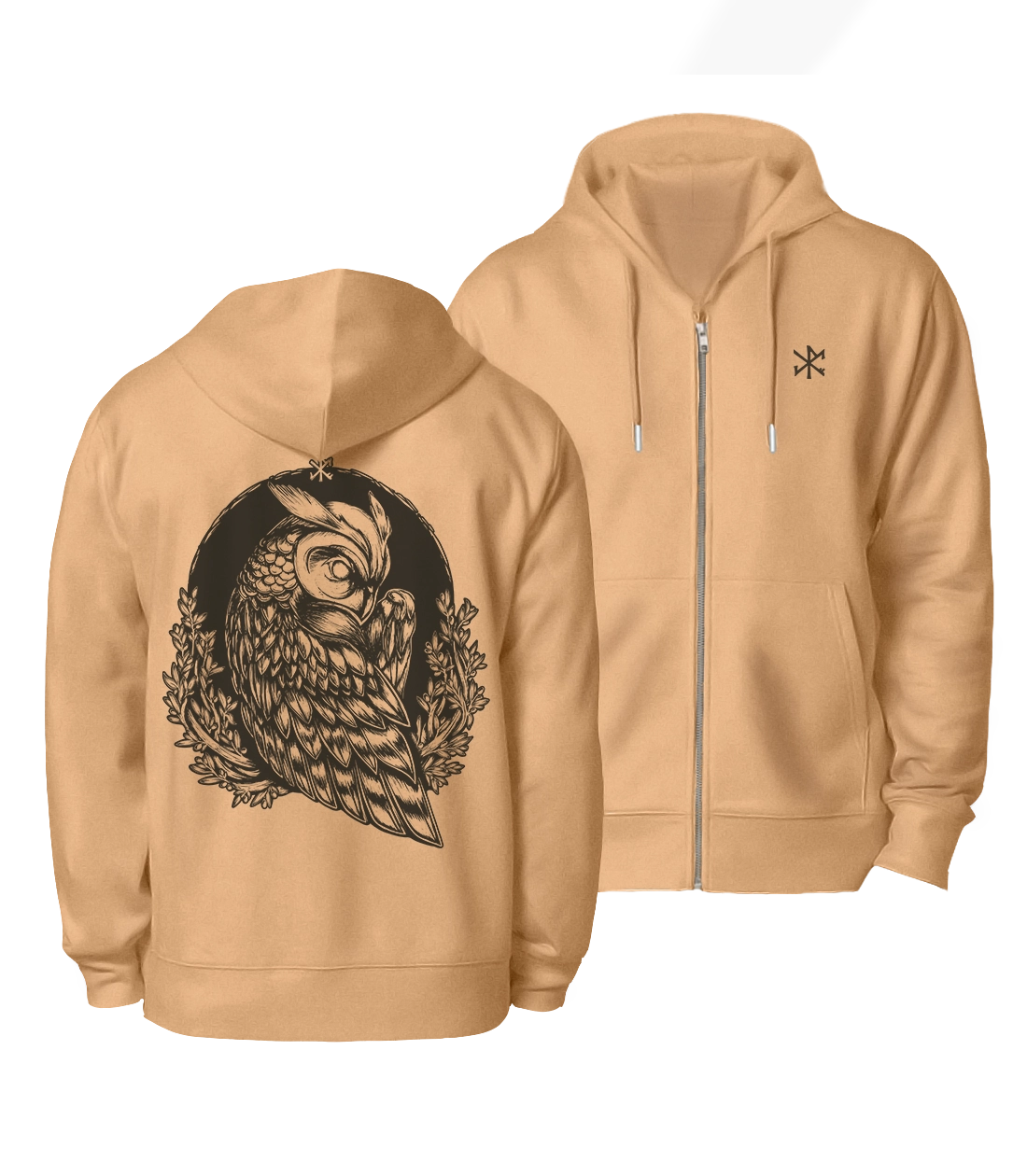 L'esprit du Hibou | Veste zippée