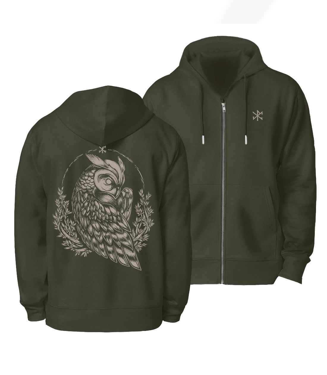 L'esprit du Hibou | Veste zippée