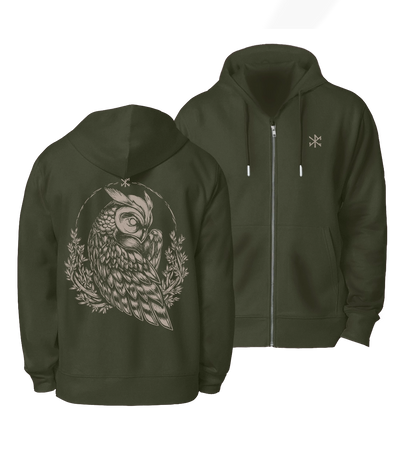 L'esprit du Hibou | Veste zippée