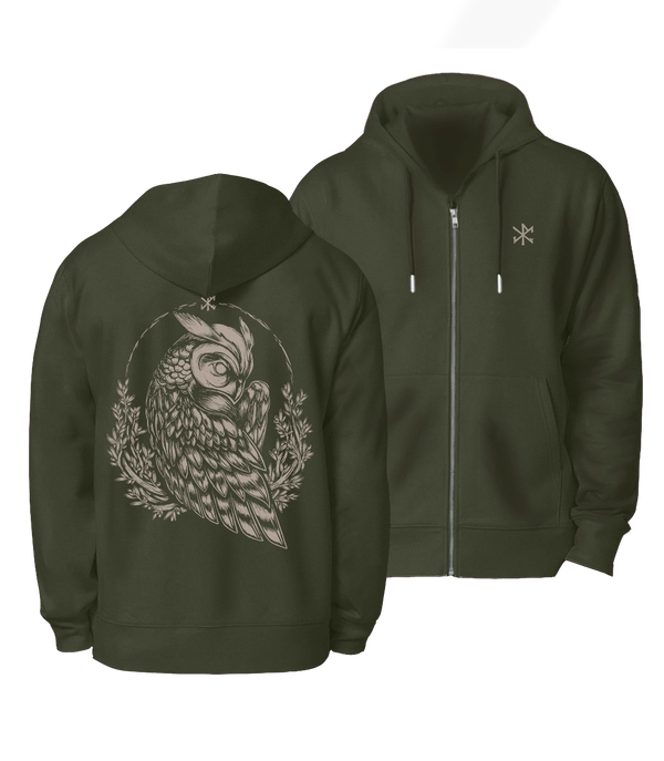 L'esprit du Hibou | Veste zippée