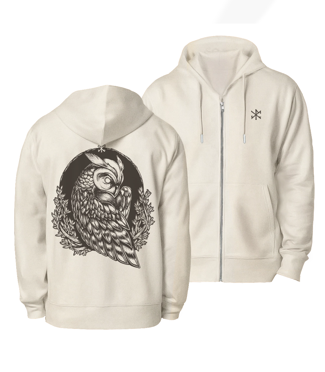 L'esprit du Hibou | Veste zippée