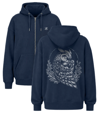 L'esprit du Hibou | Veste zippée