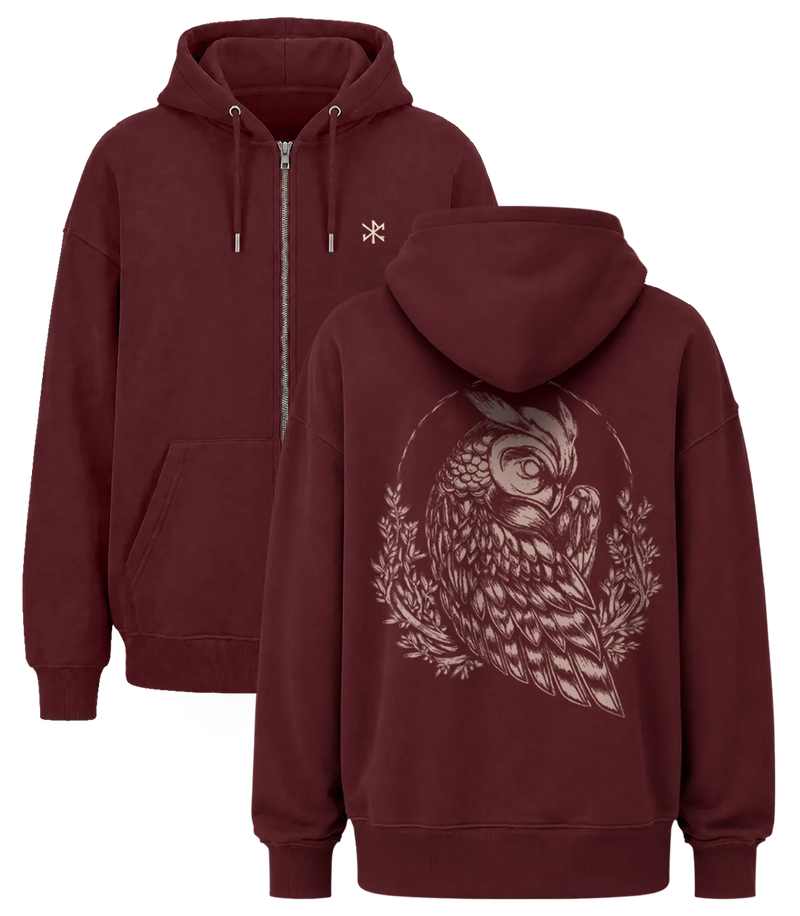 L'esprit du Hibou | Veste zippée