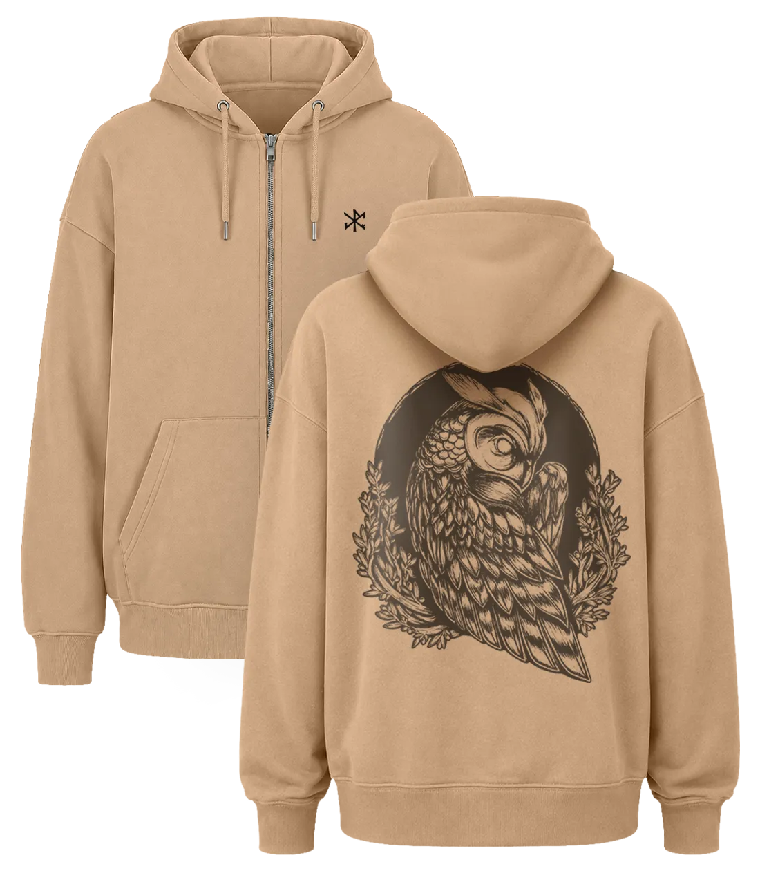 L'esprit du Hibou | Veste zippée