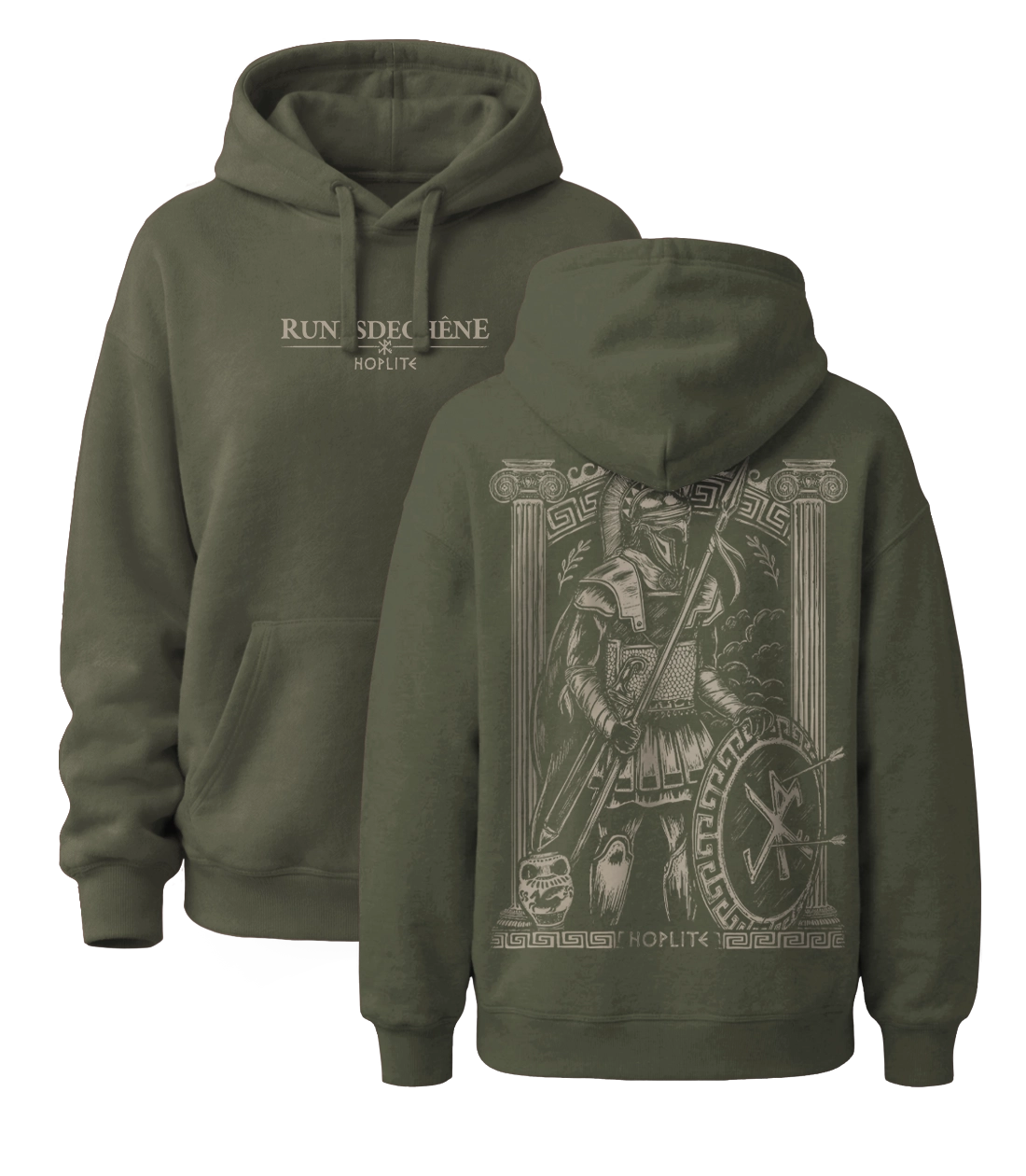 Hoplite | Sweatshirt à capuche