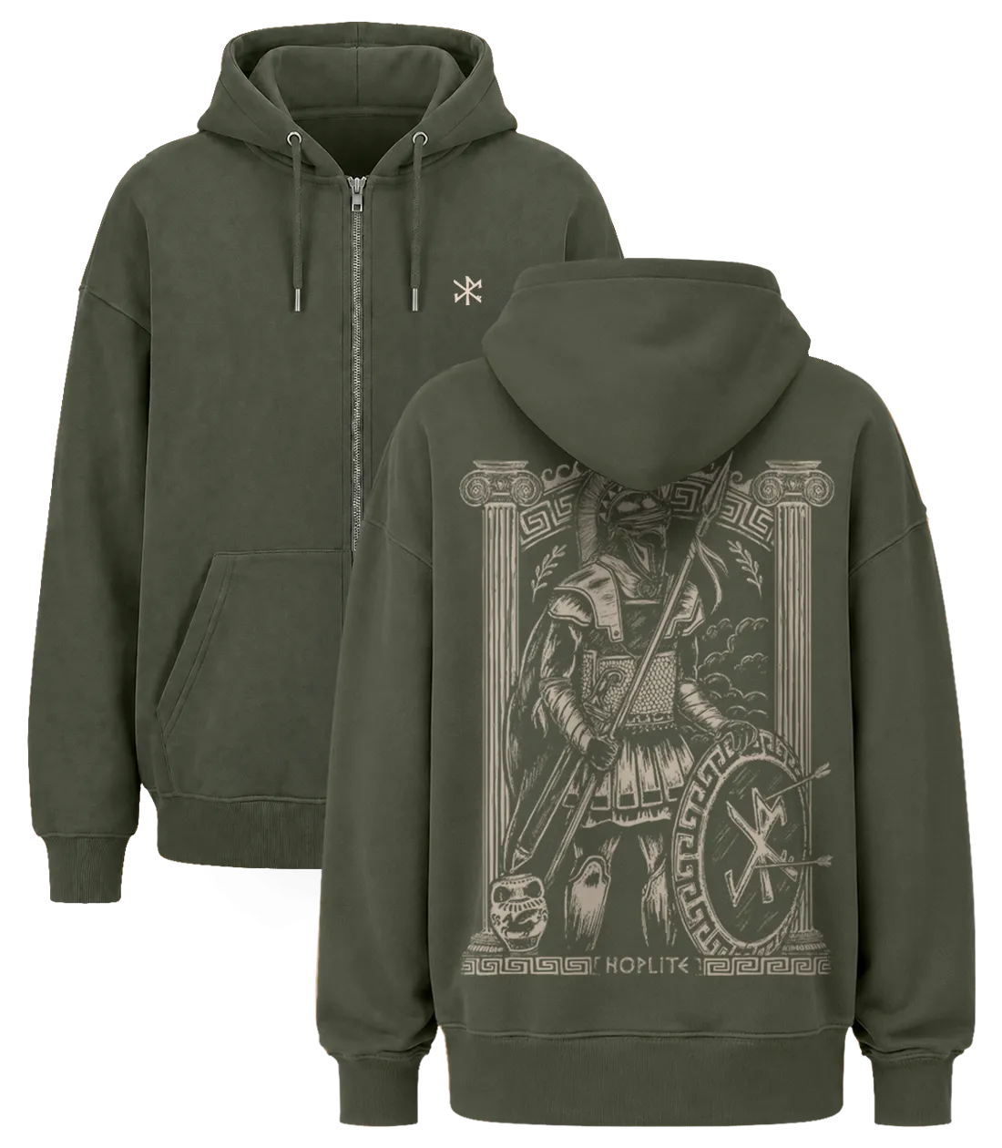 Hoplite | Veste zippée