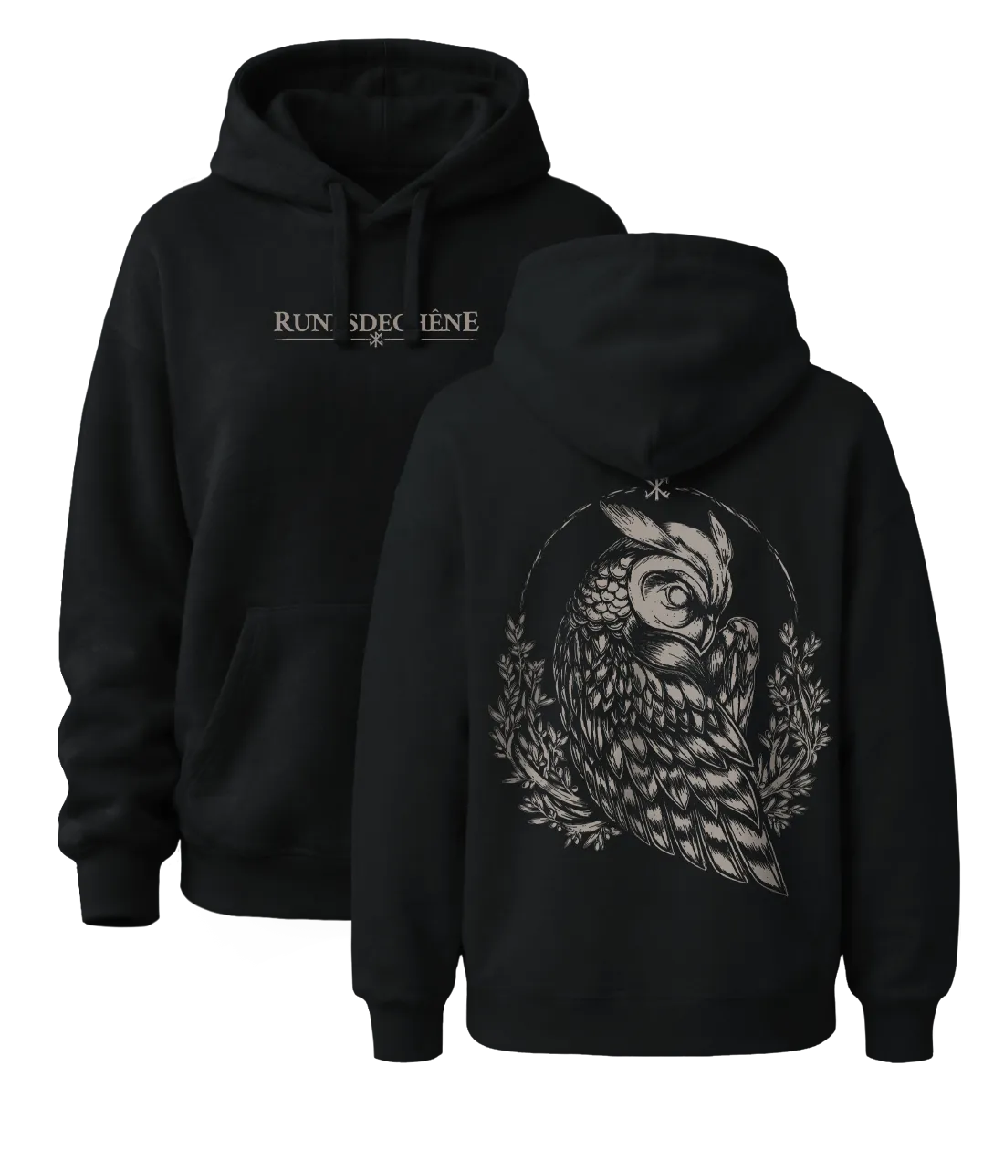 L'esprit du Hibou | Sweatshirt à capuche