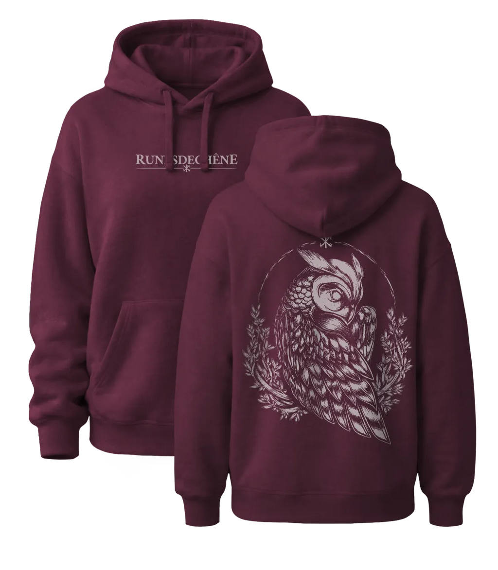 L'esprit du Hibou | Sweatshirt à capuche
