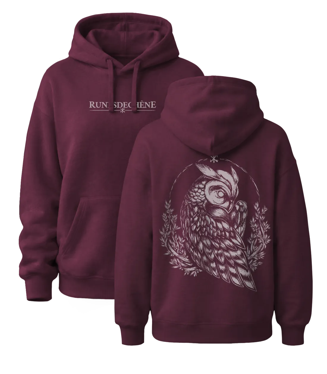L'esprit du Hibou | Sweatshirt à capuche