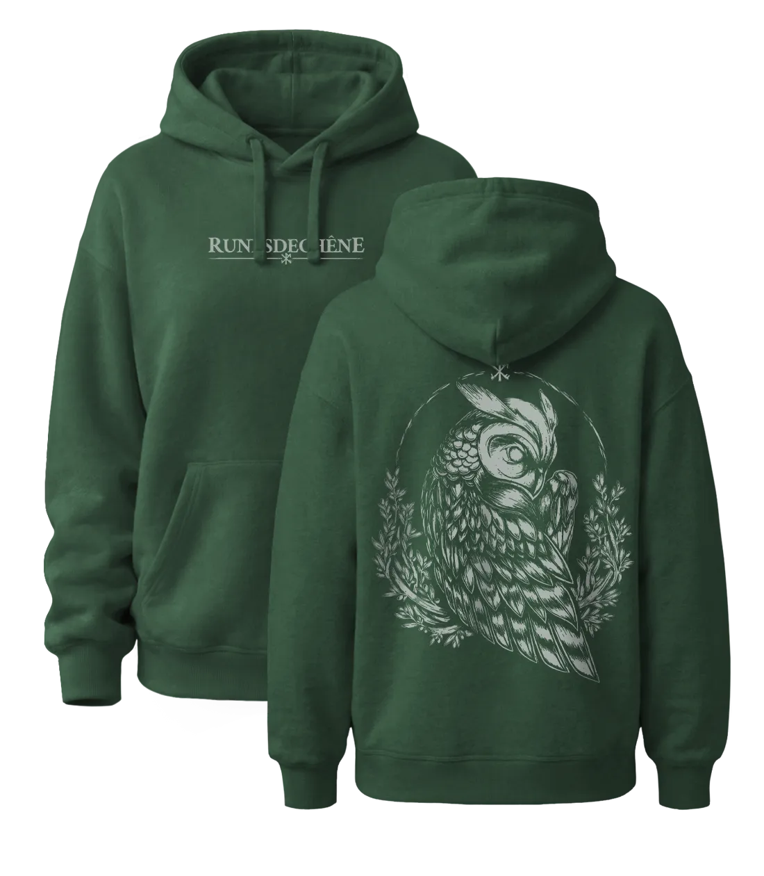 L'esprit du Hibou | Sweatshirt à capuche