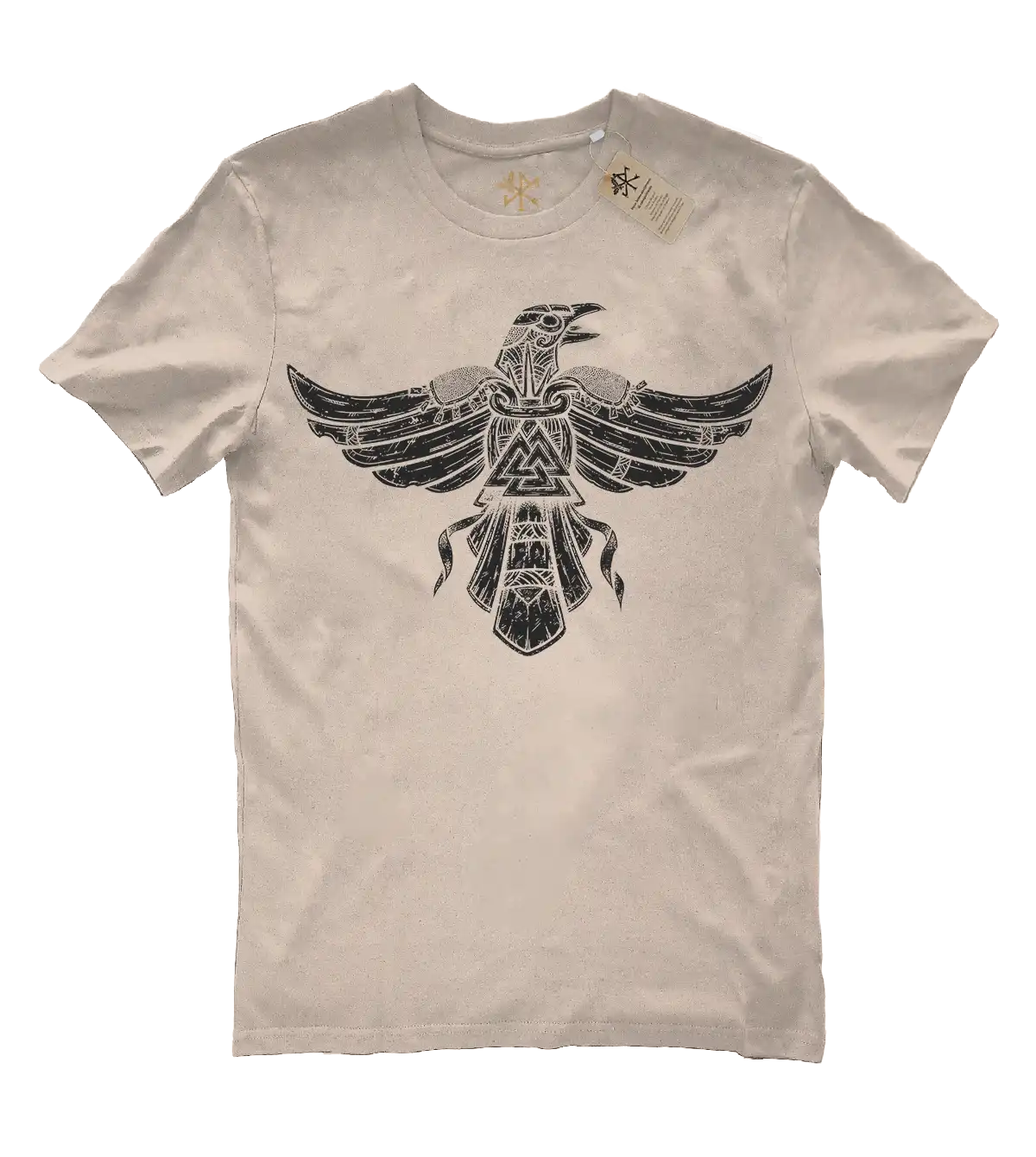 Huginn - t-shirt corbeau viking