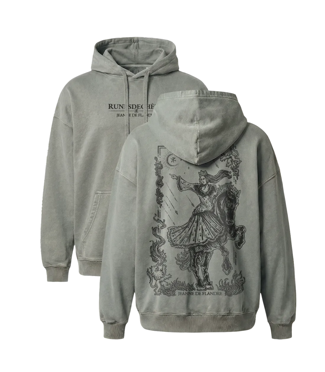 Jeanne de flandre | Sweatshirt Premium Oversized