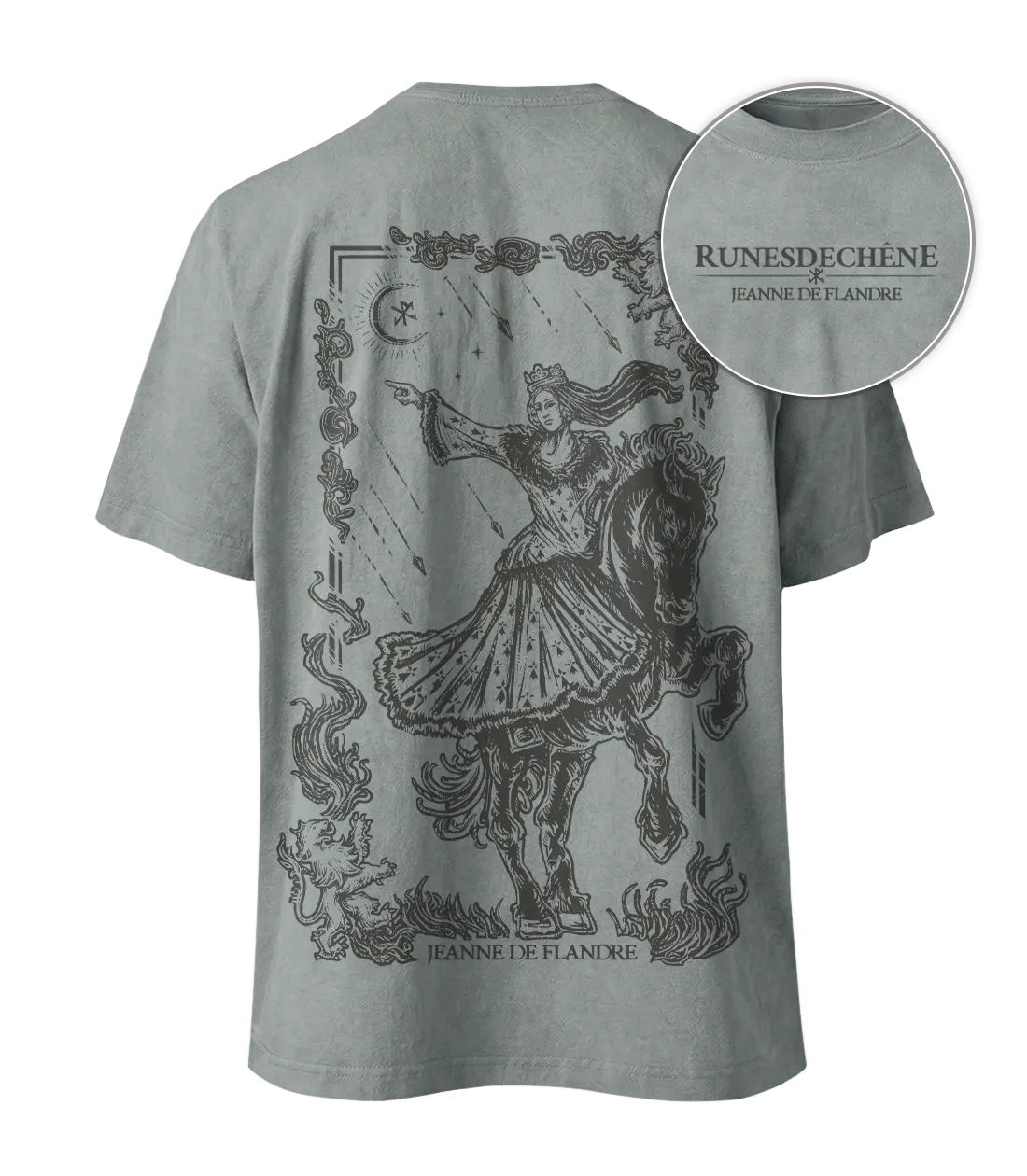 Jeanne de flandre | T-shirt oversized