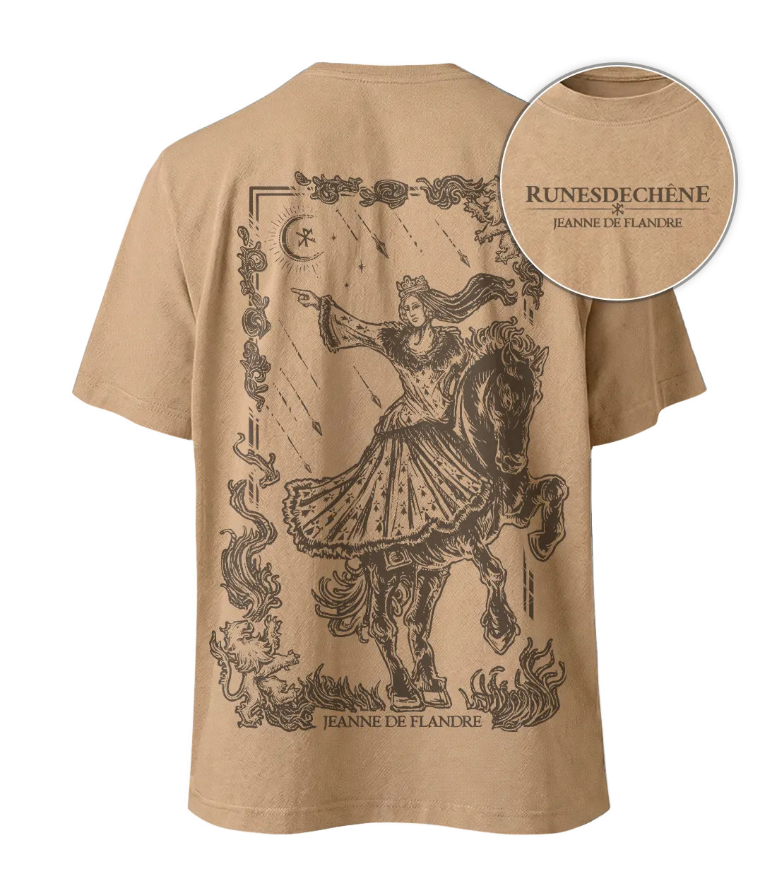 Jeanne de flandre | T-shirt oversized