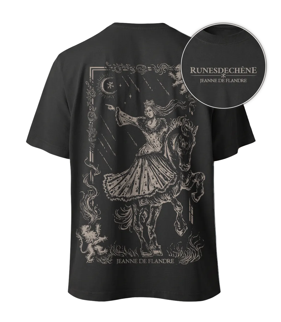 Jeanne de flandre | T-shirt oversized
