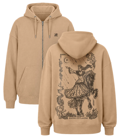 Jeanne de flandre | Veste zippée