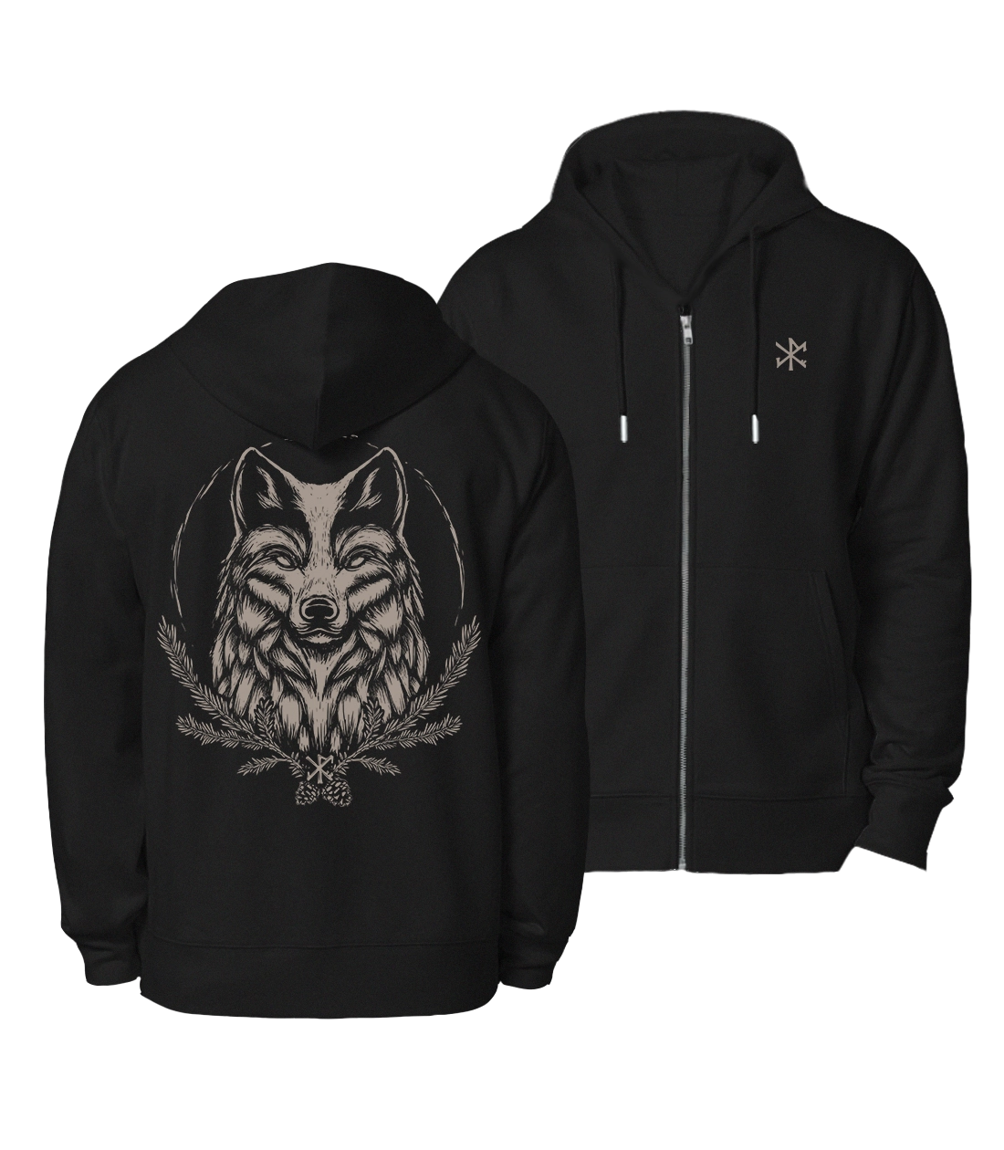 L'esprit du loup | Veste zippée